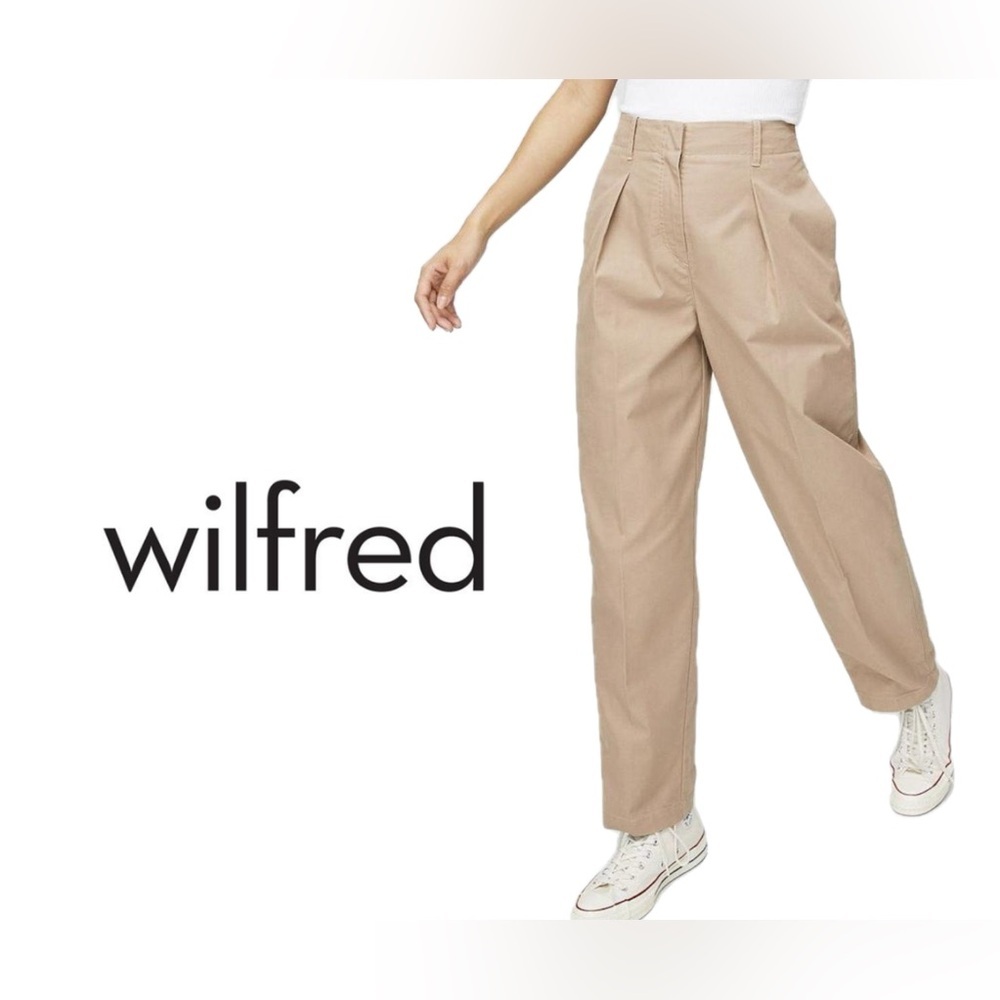 Wilfred Free Day Off Tan Pants Size 2